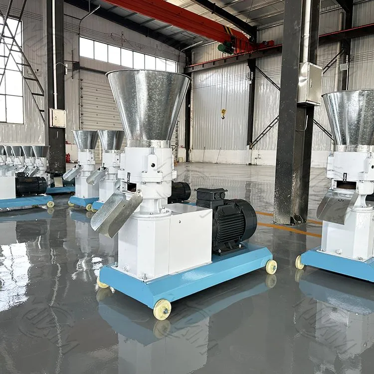 Mașină cu peleți de alimentare pentru fabrica de alimentare