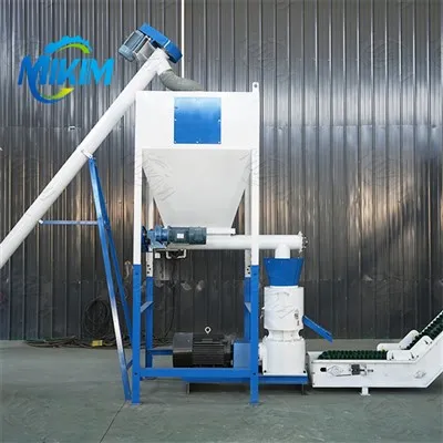 Linie mare de producție de furaje pentru fermele de porci